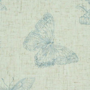 Schumacher Baudin Butterfly Linen Wallpaper