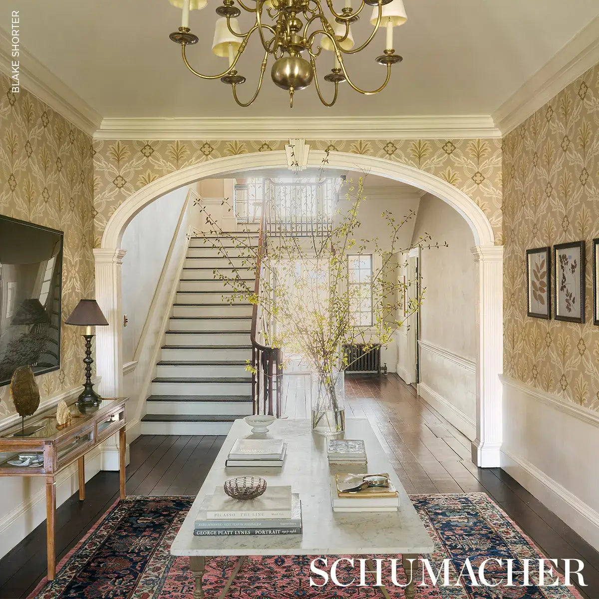 Schumacher Front Waltz Wallpaper
