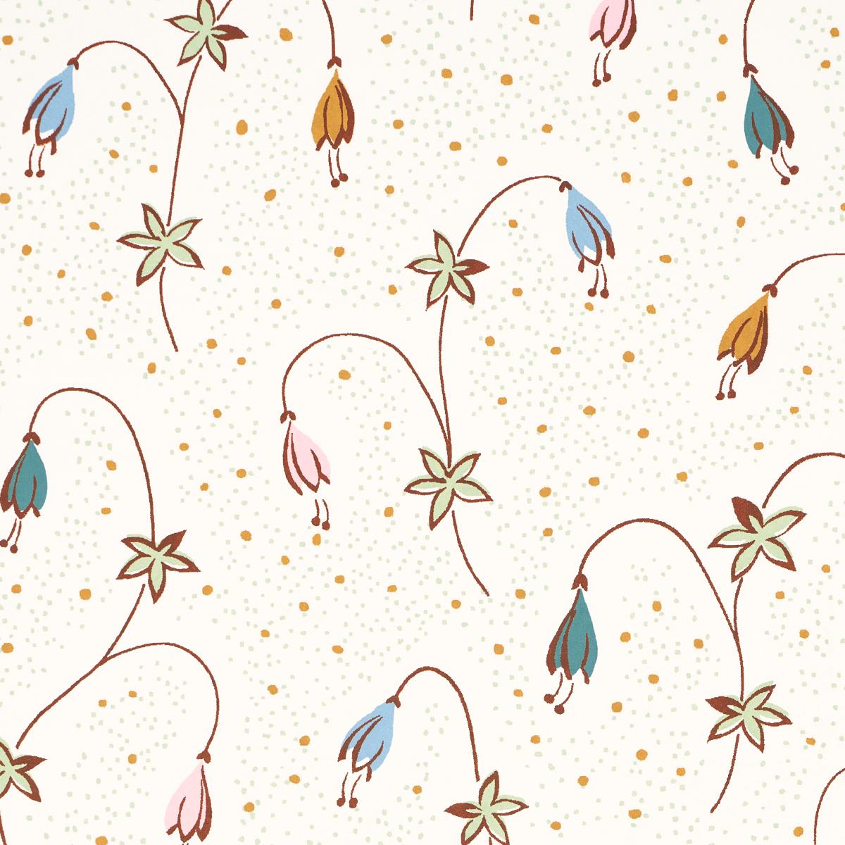 Schumacher Lolly Floral Wallpaper
