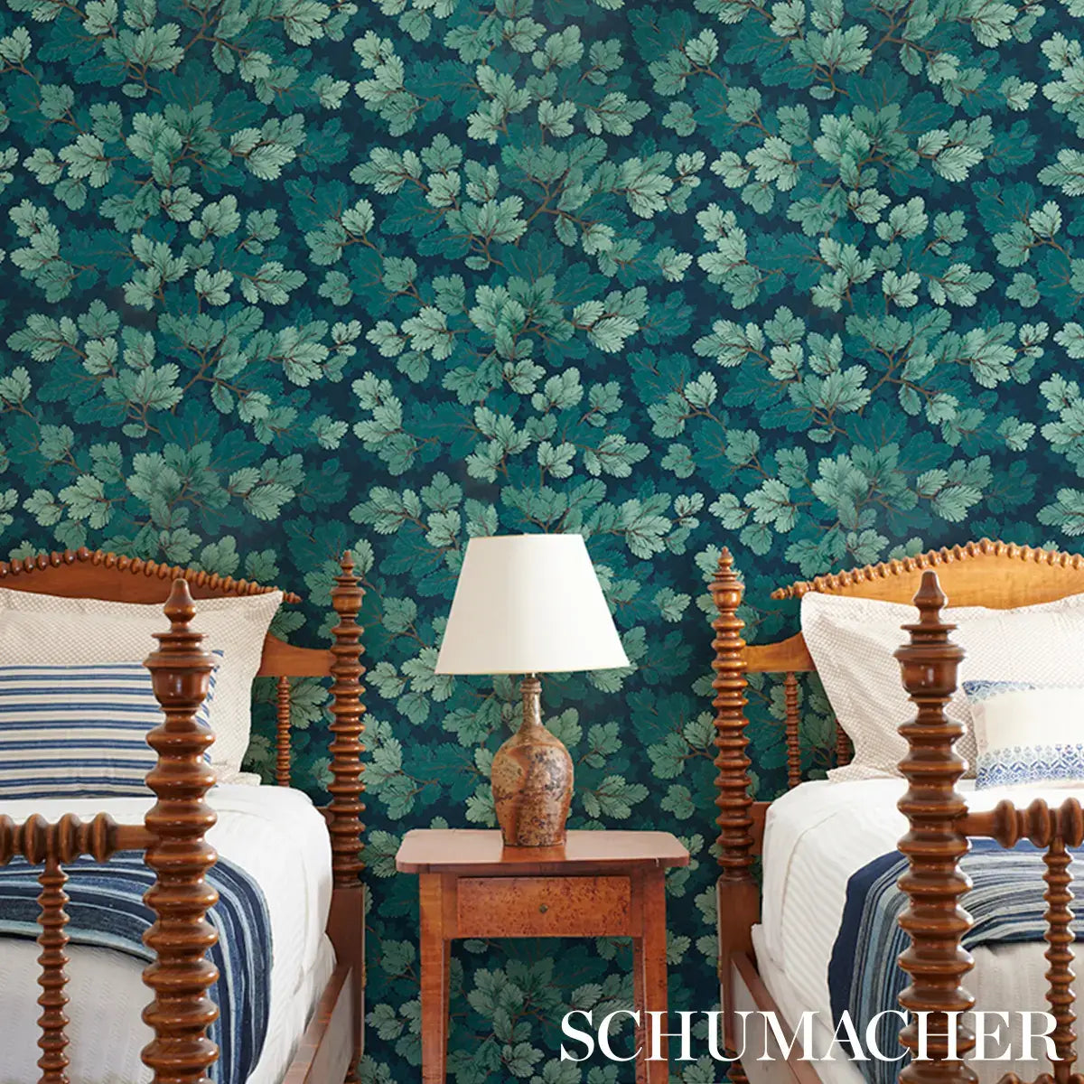 Schumacher Covey Hedge Wallpaper