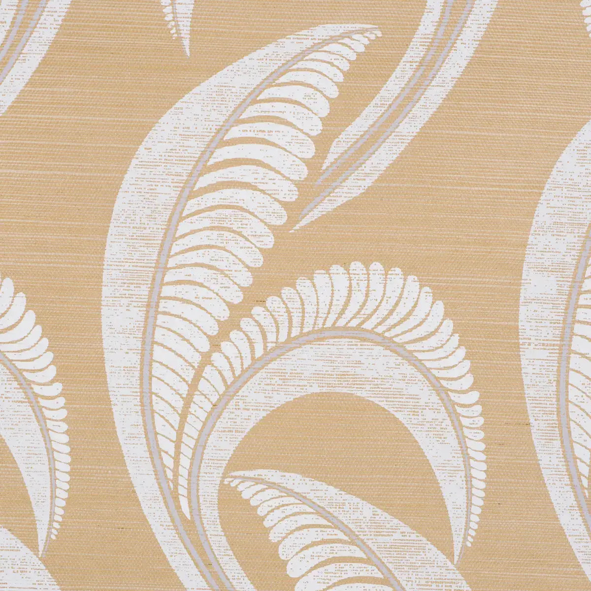 Schumacher Banana Leaf Sisal Wallpaper