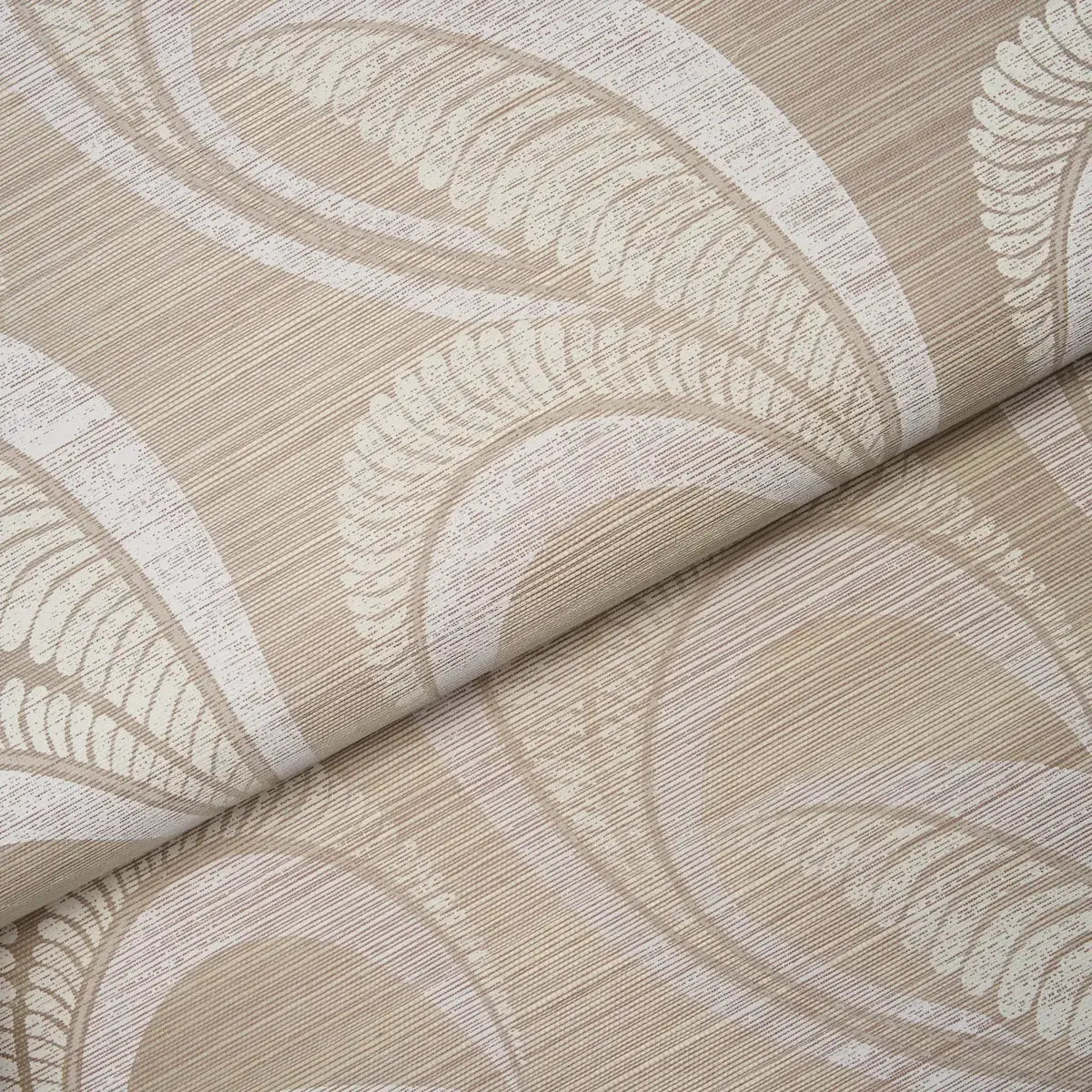 Schumacher Banana Leaf Sisal Wallpaper