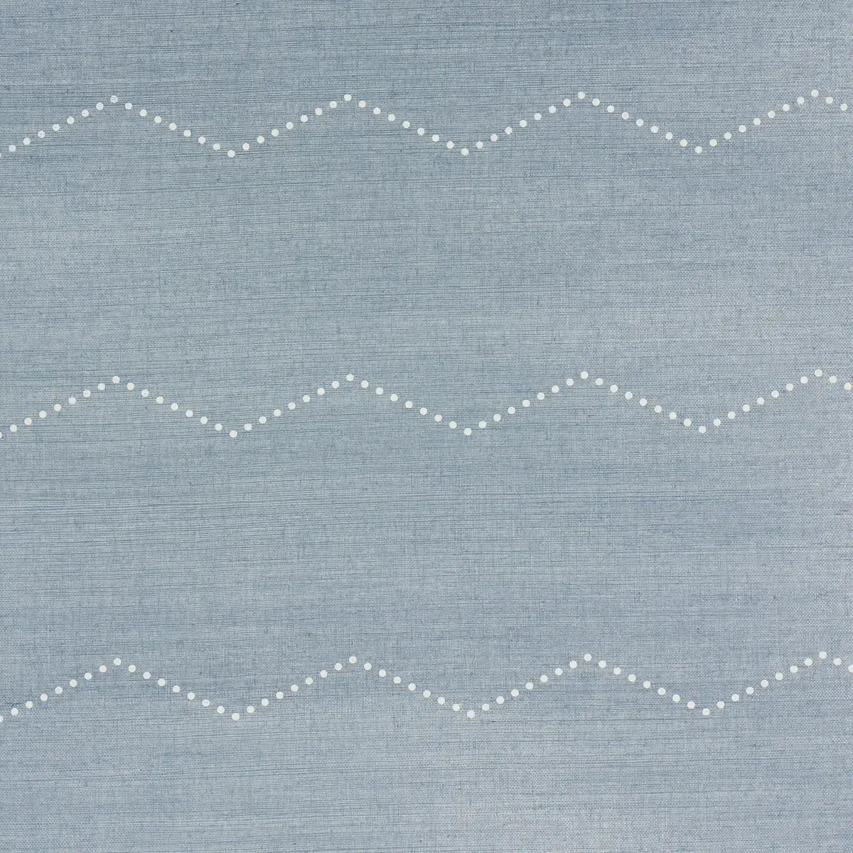 Schumacher Rivet Stripe Sisal Wallpaper