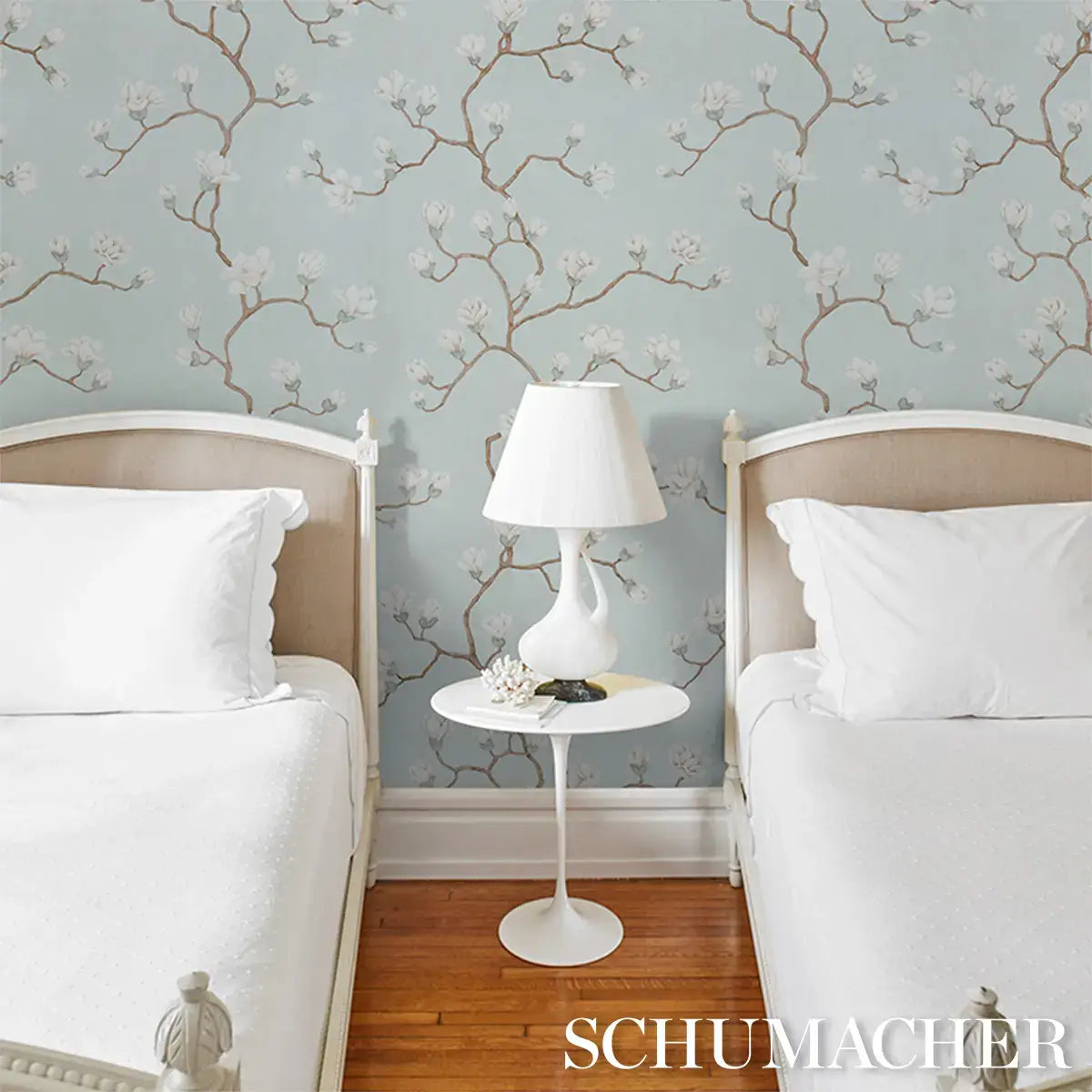 Schumacher Magnolia Tree Wallpaper