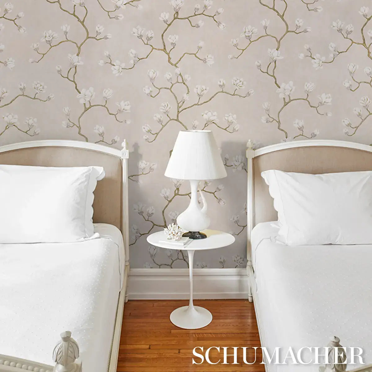 Schumacher Magnolia Tree Wallpaper
