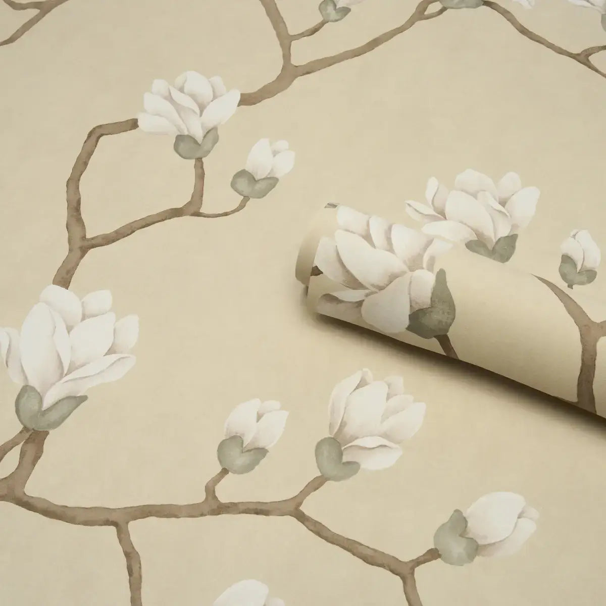 Schumacher Magnolia Tree Wallpaper