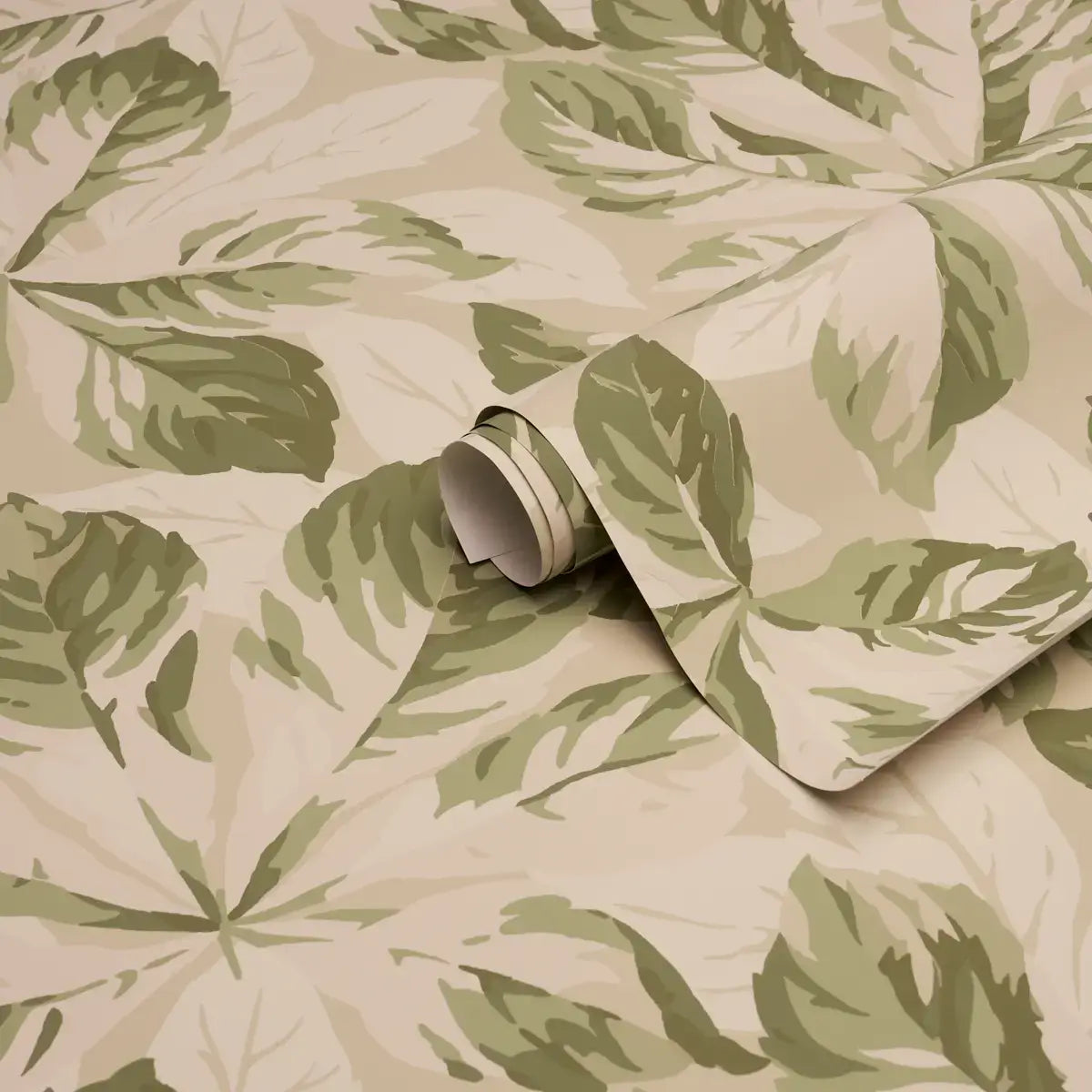 Schumacher Arboreal Handprint Wallpaper