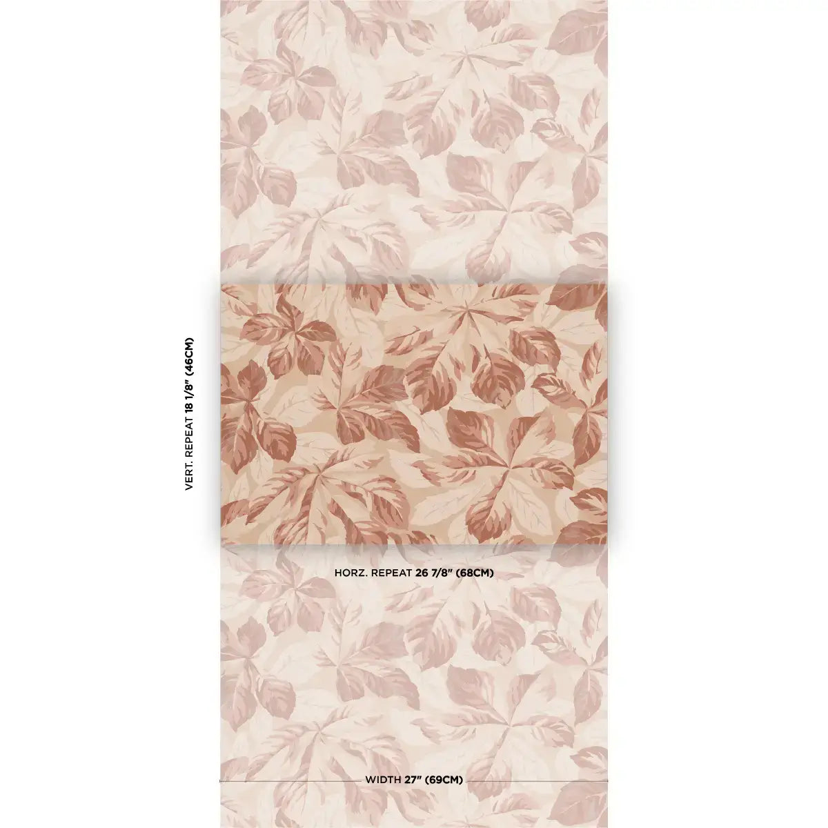 Schumacher Arboreal Handprint Wallpaper