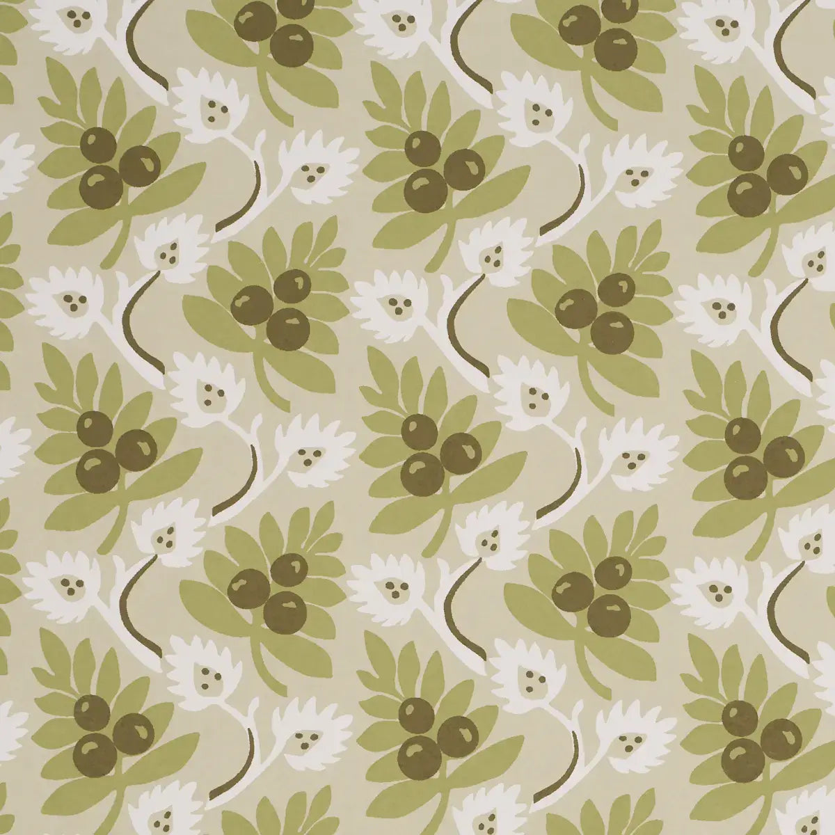 Schumacher Custis Orchard Wallpaper