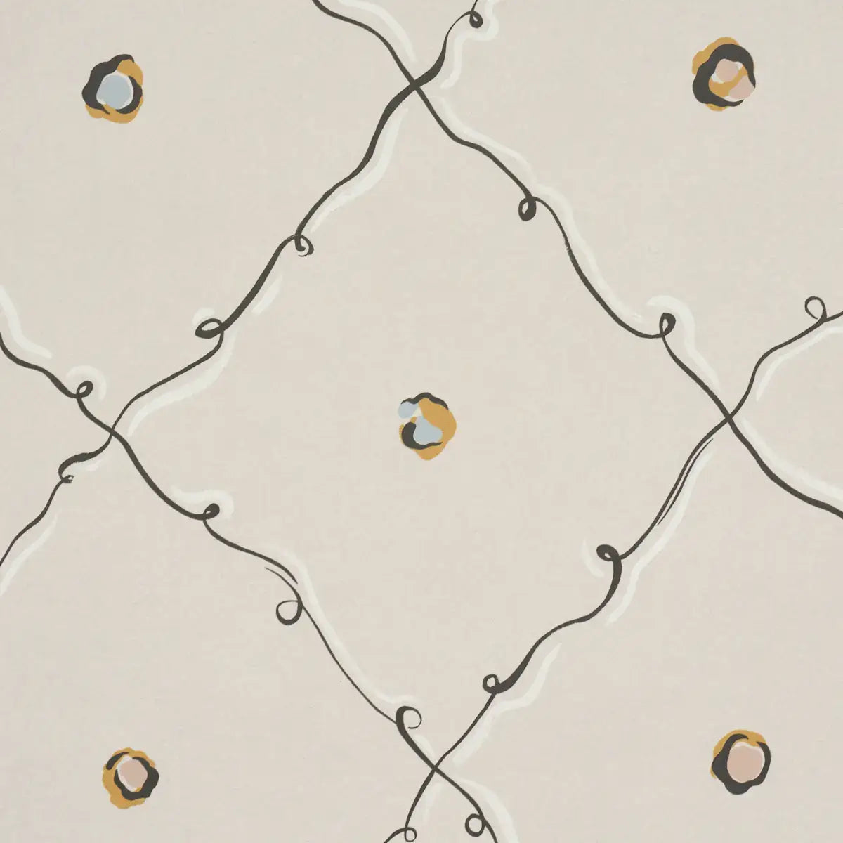 Schumacher Colette Wallpaper