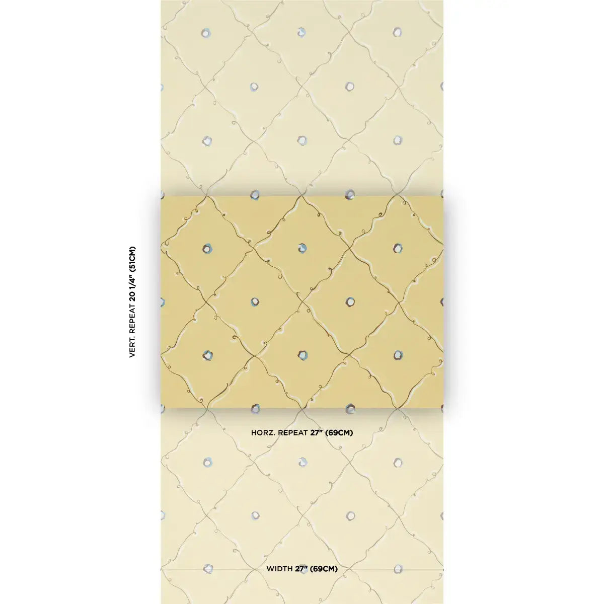 Schumacher Colette Wallpaper