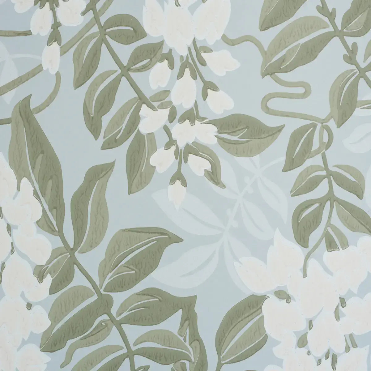 Schumacher Lucia Wisteria Wallpaper