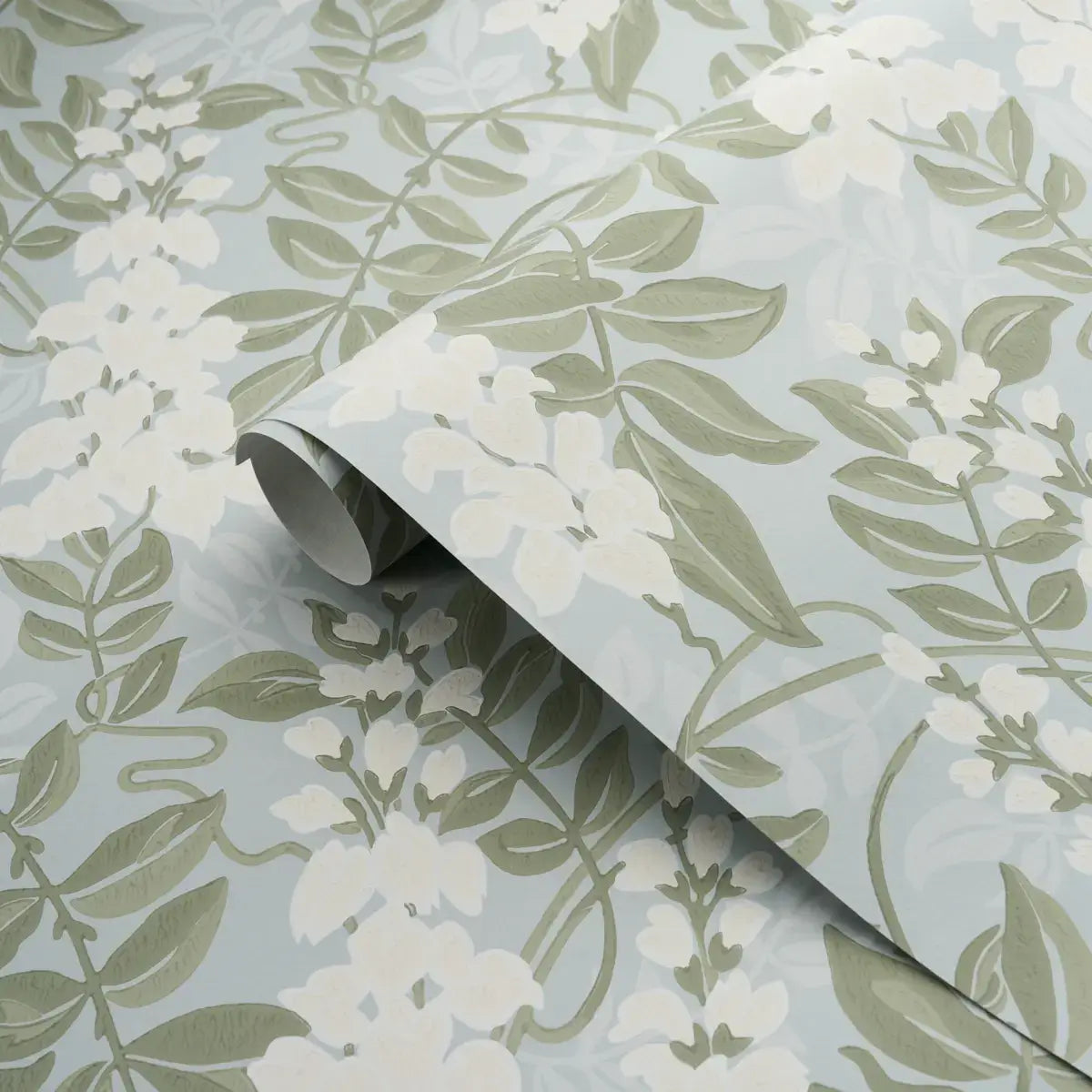 Schumacher Lucia Wisteria Wallpaper