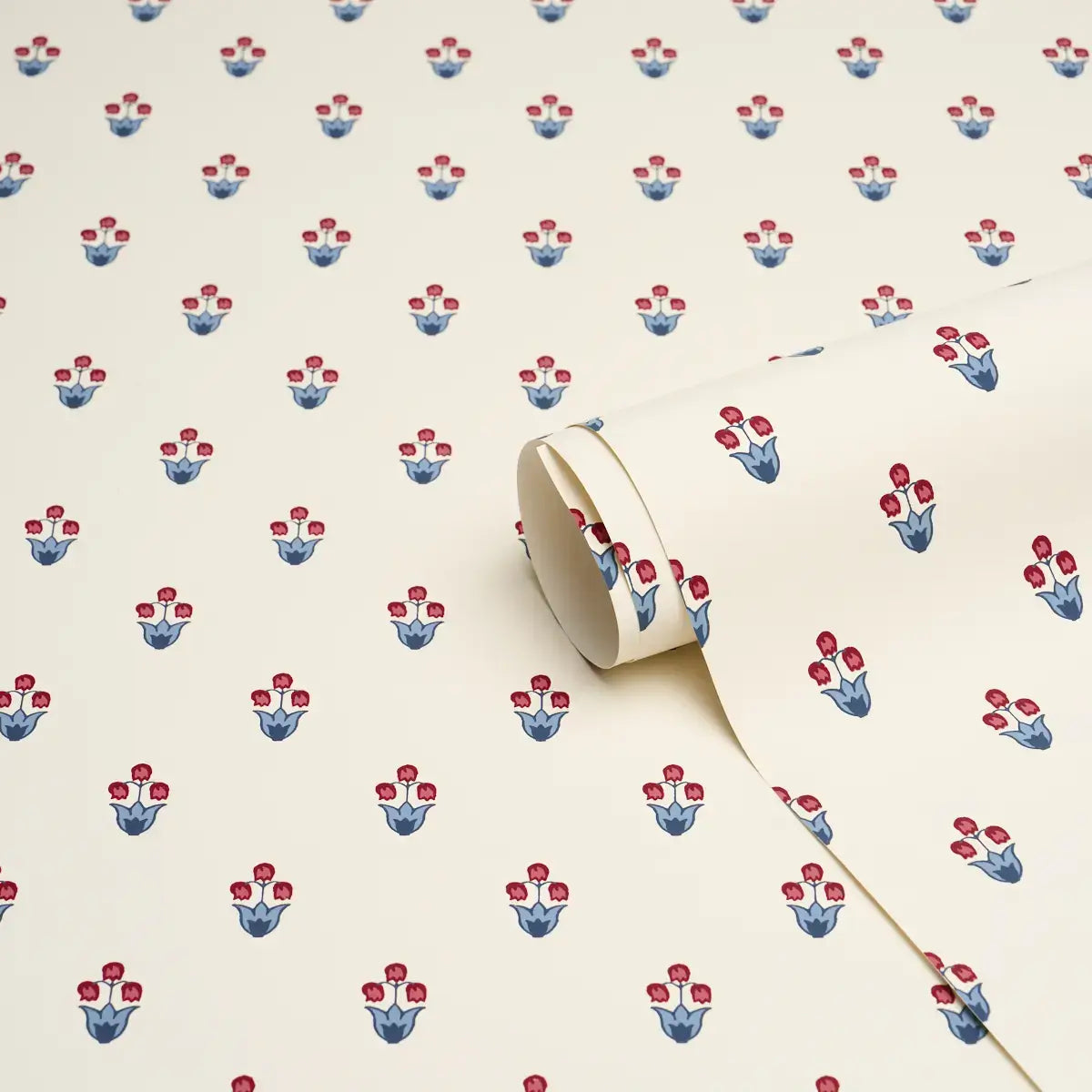 Schumacher Moira Hand Print Wallpaper