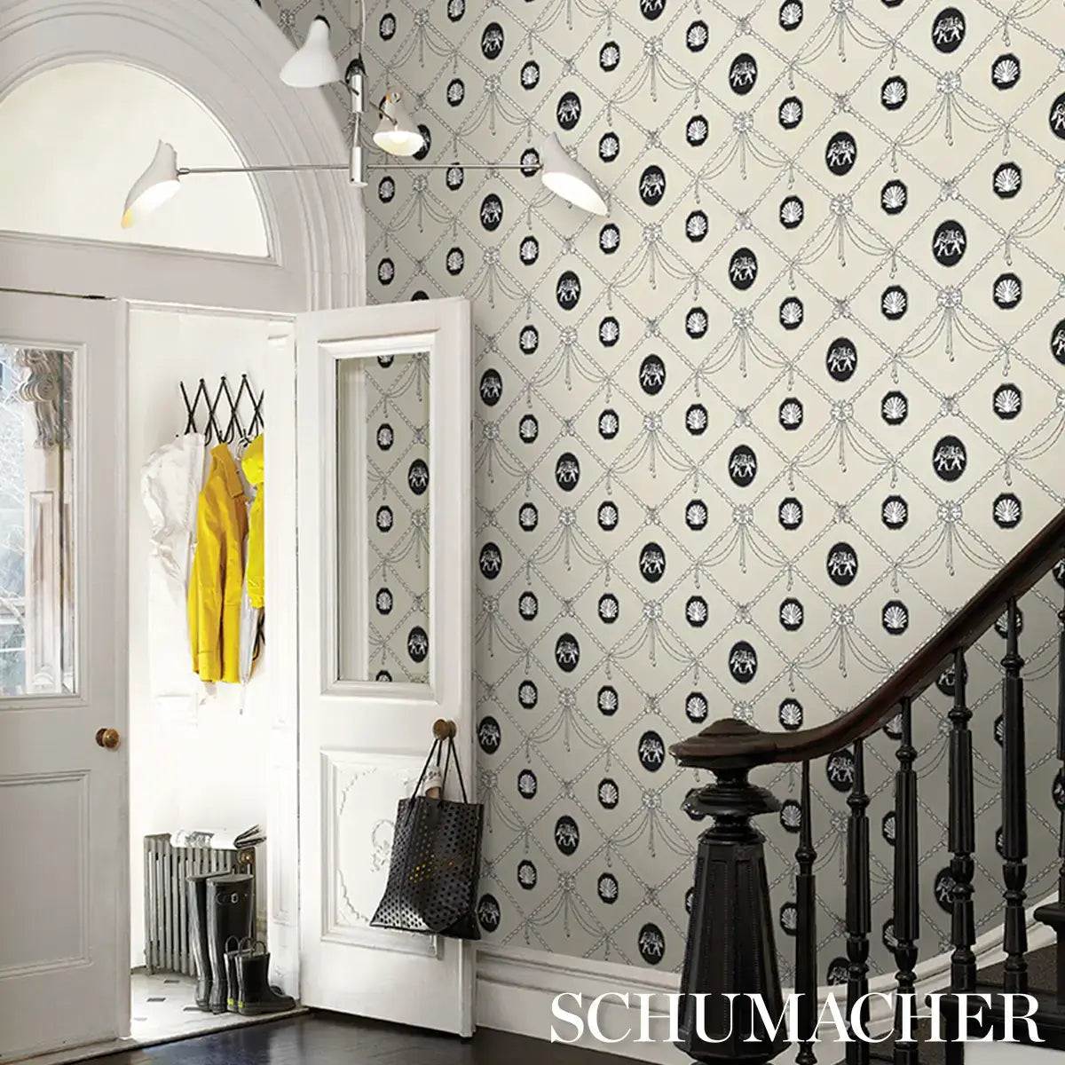 Schumacher Edith Wallpaper