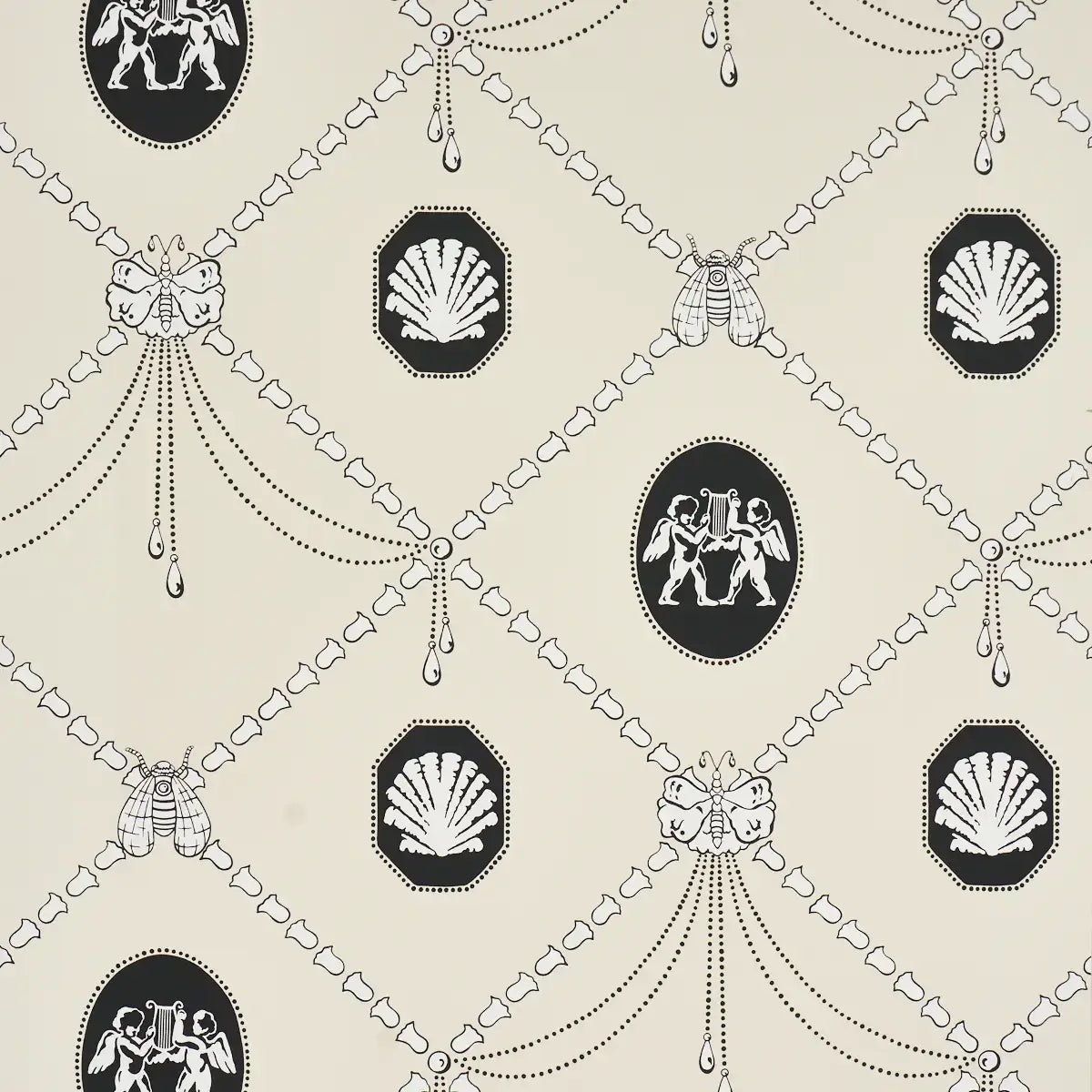 Schumacher Edith Wallpaper