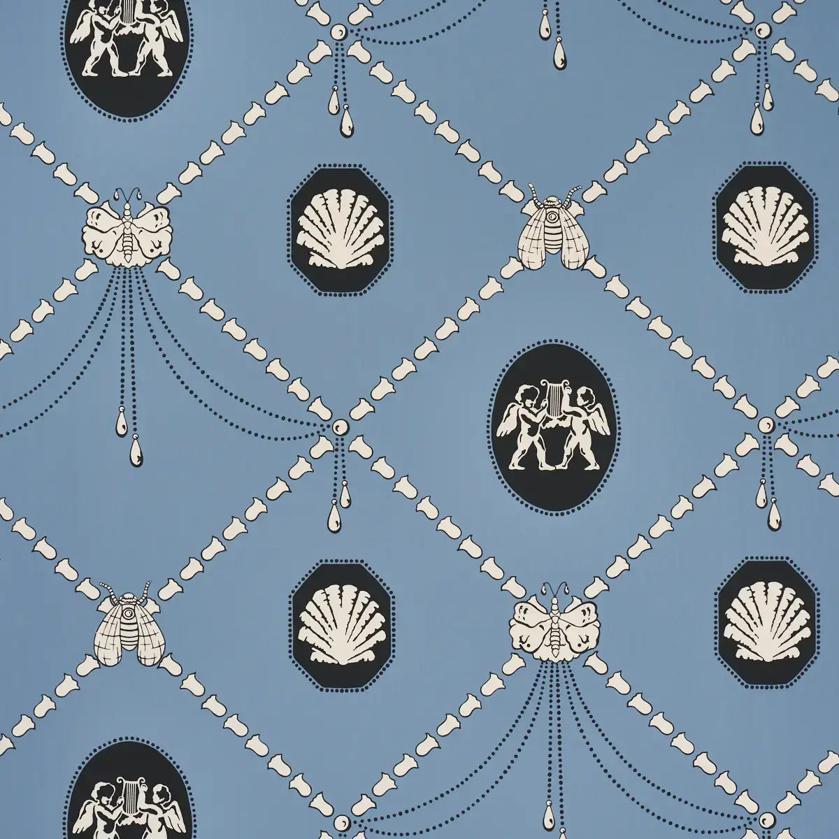 Schumacher Edith Wallpaper