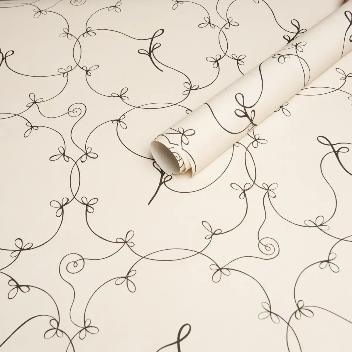 Schumacher Broderie Wallpaper