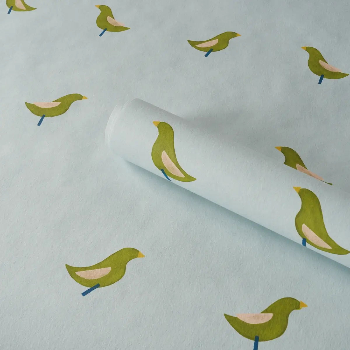 Schumacher Birds Print Wallpaper