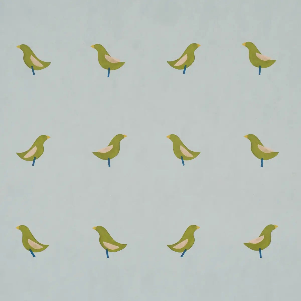 Schumacher Birds Print Wallpaper