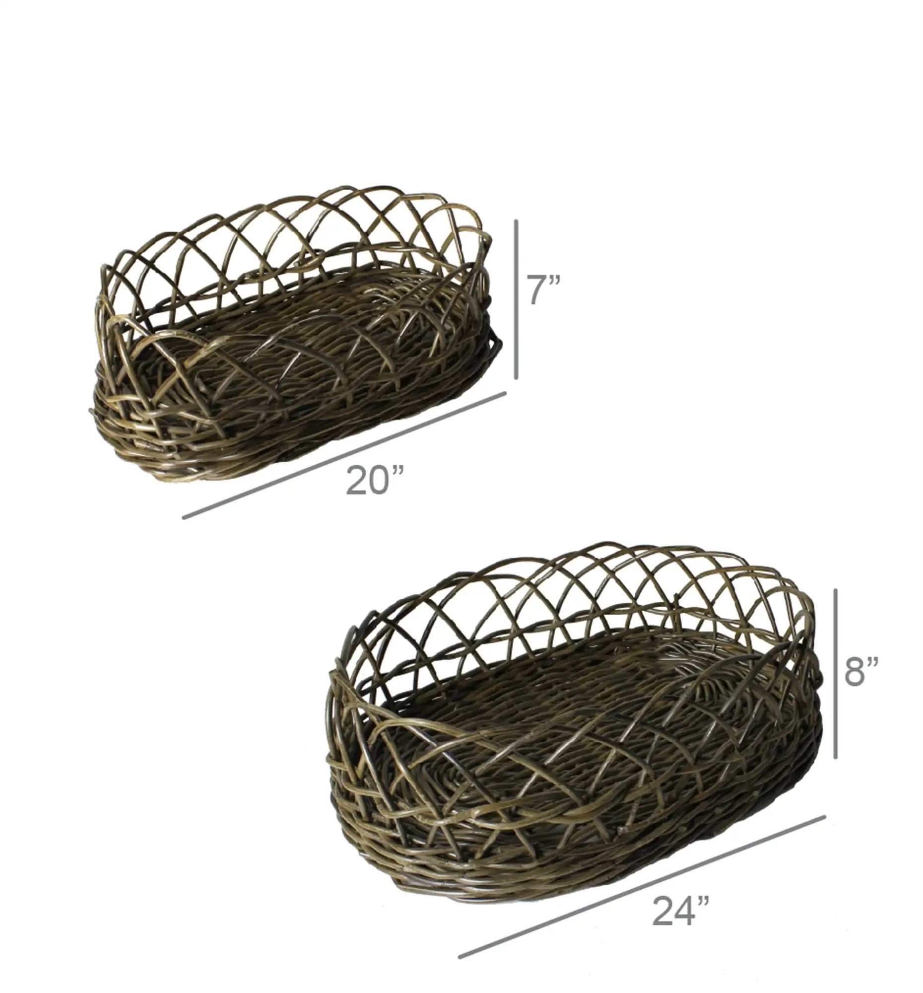 Stamford Rattan Basket Set