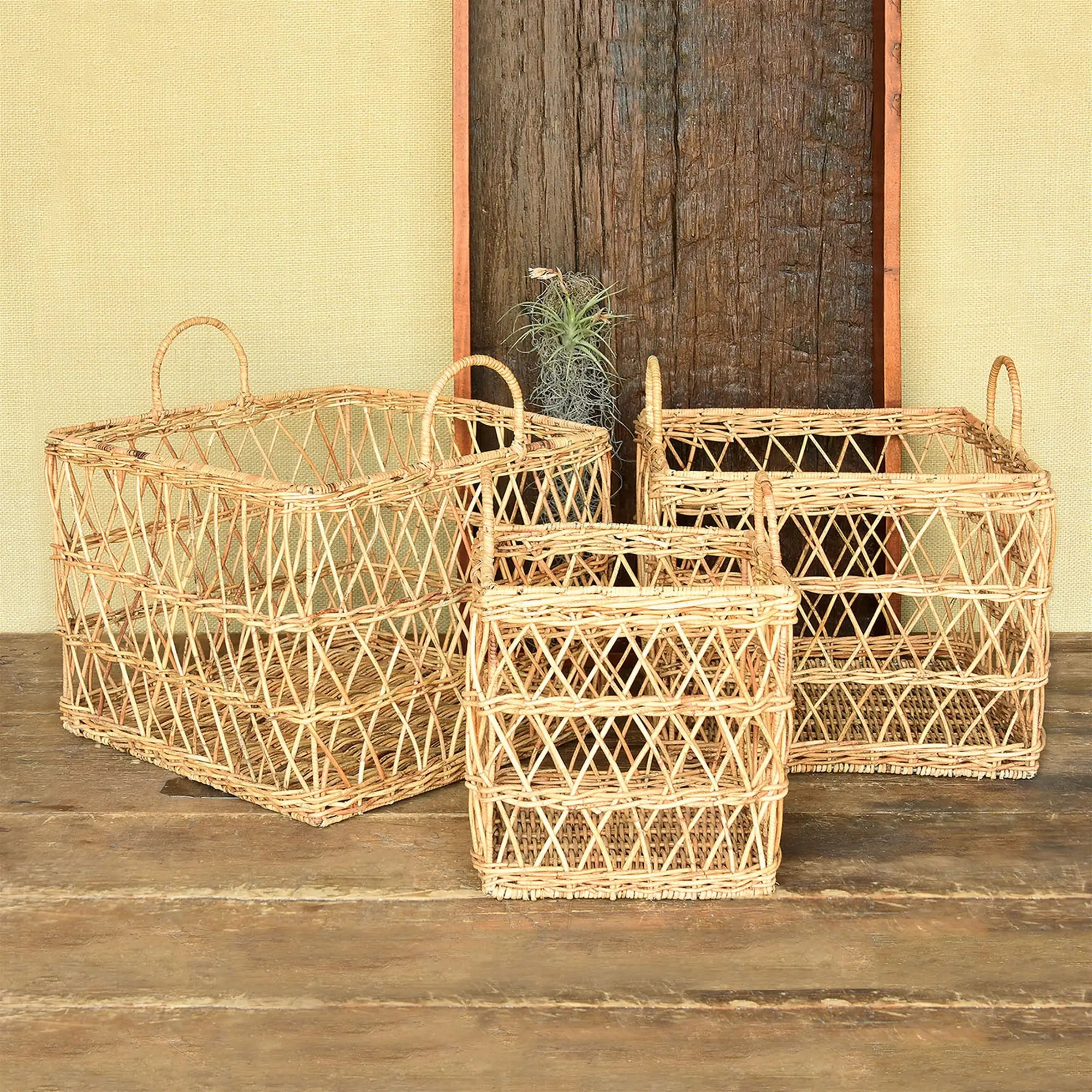 Kuta Rattan Basket Set
