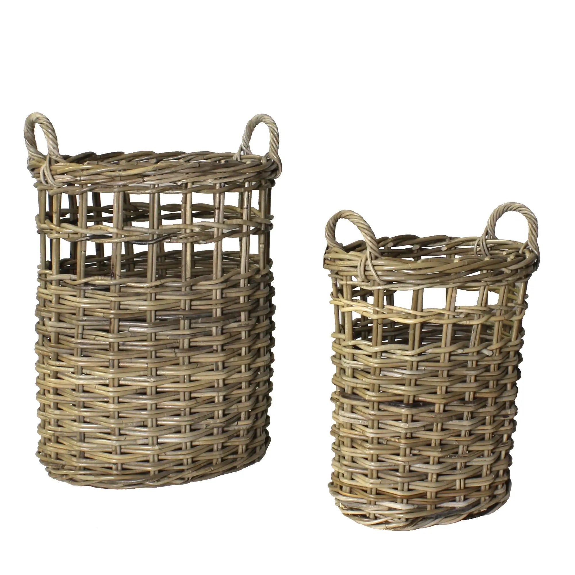 Newhaven Rattan Umbrella Basket Set