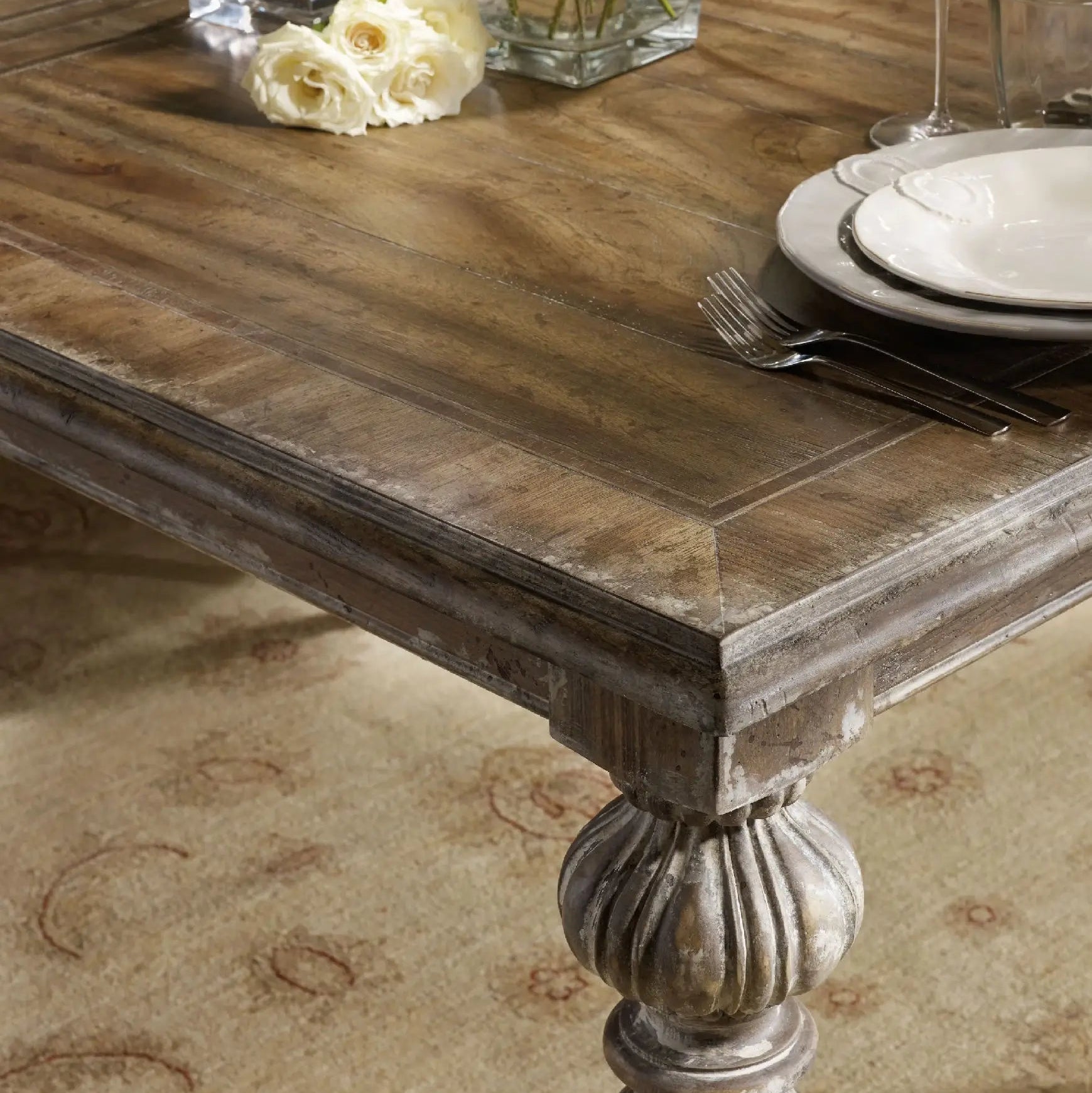 Chatelet Rectangle Leg Extension Dining Table