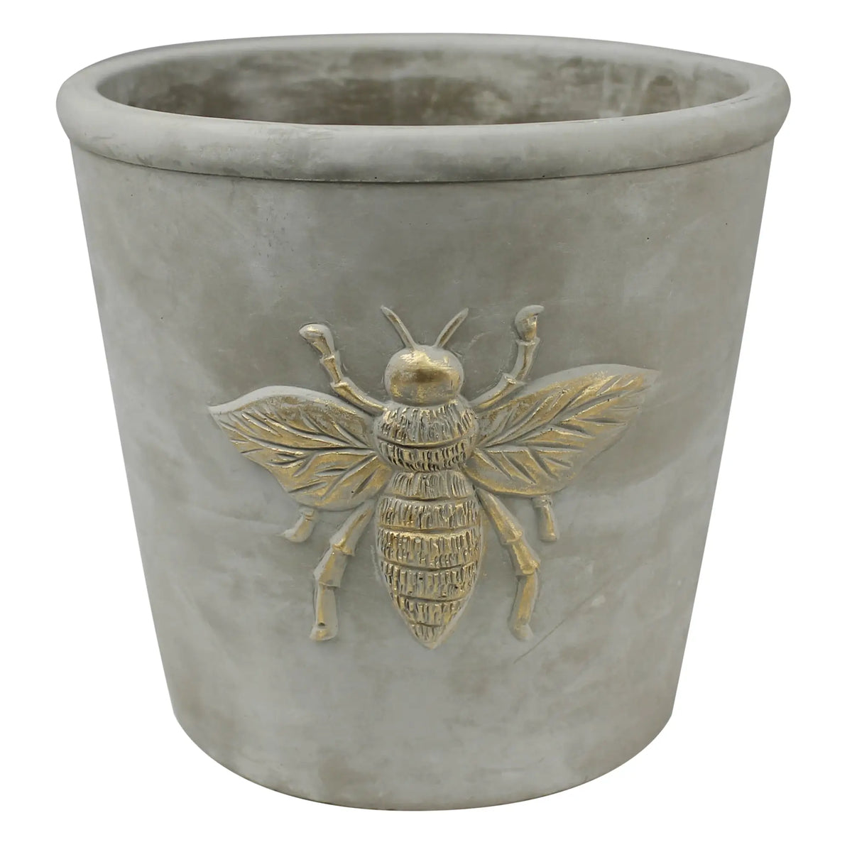 Cement Bee Cachepot