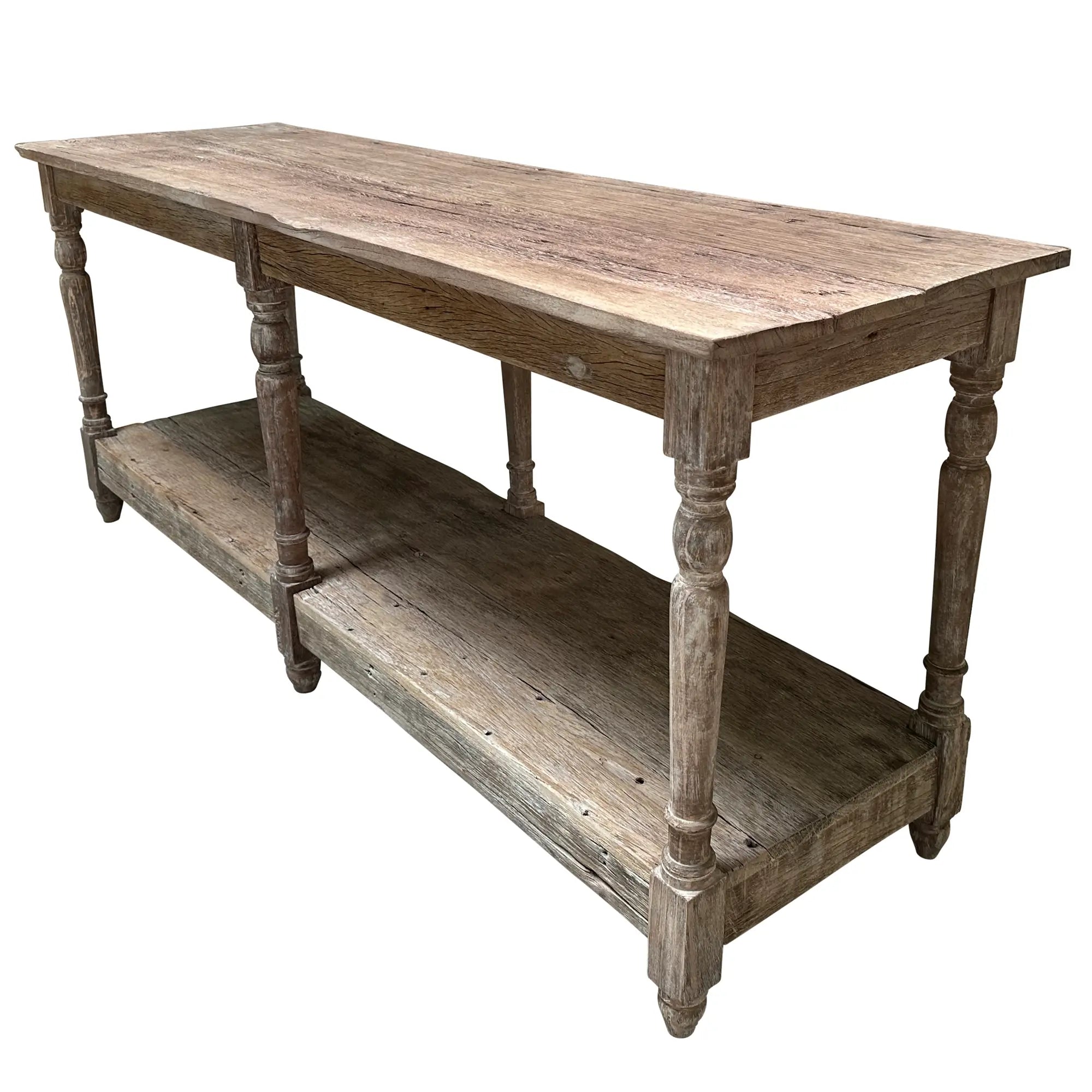 Reclaimed Wood Peabody Book Table
