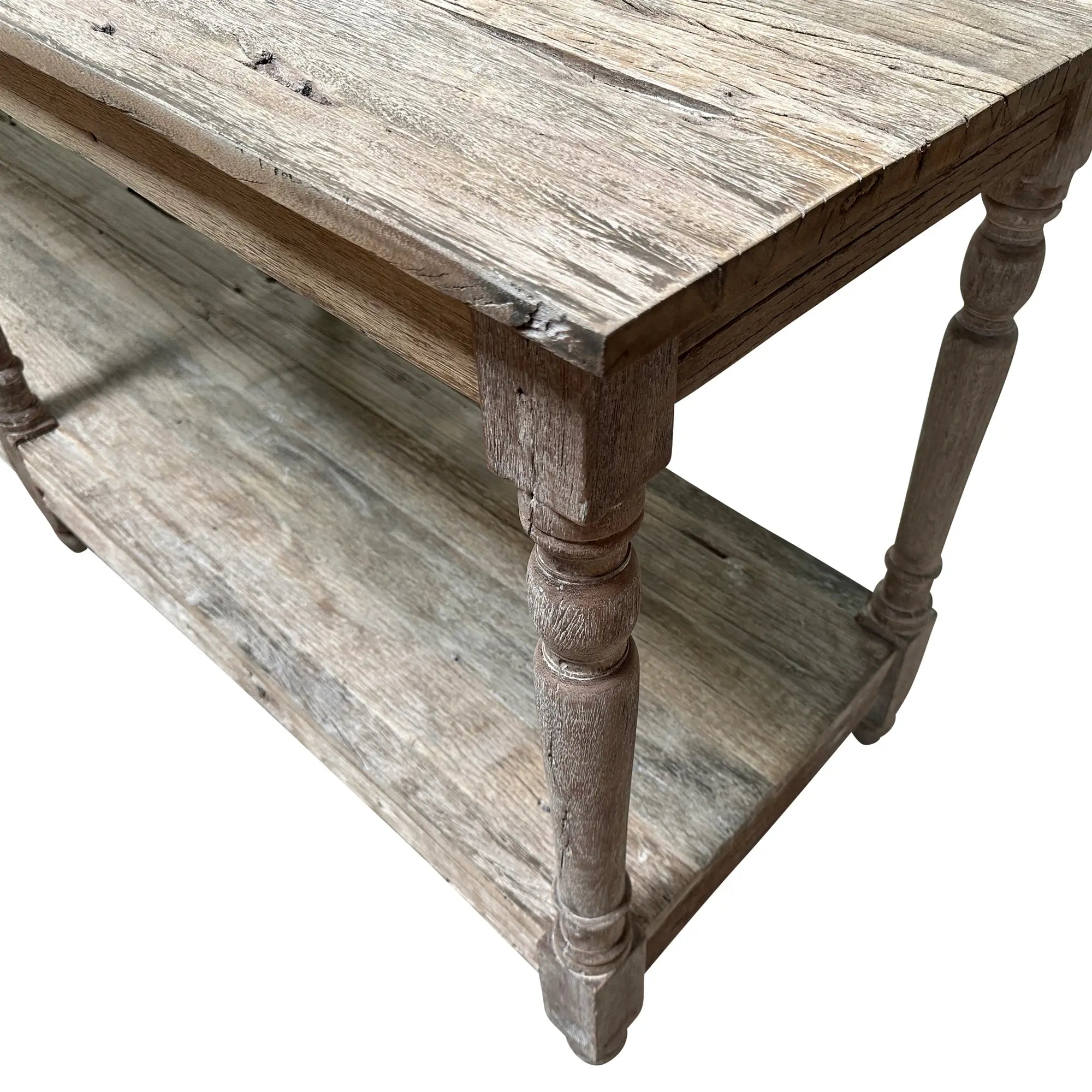 Reclaimed Wood Peabody Book Table