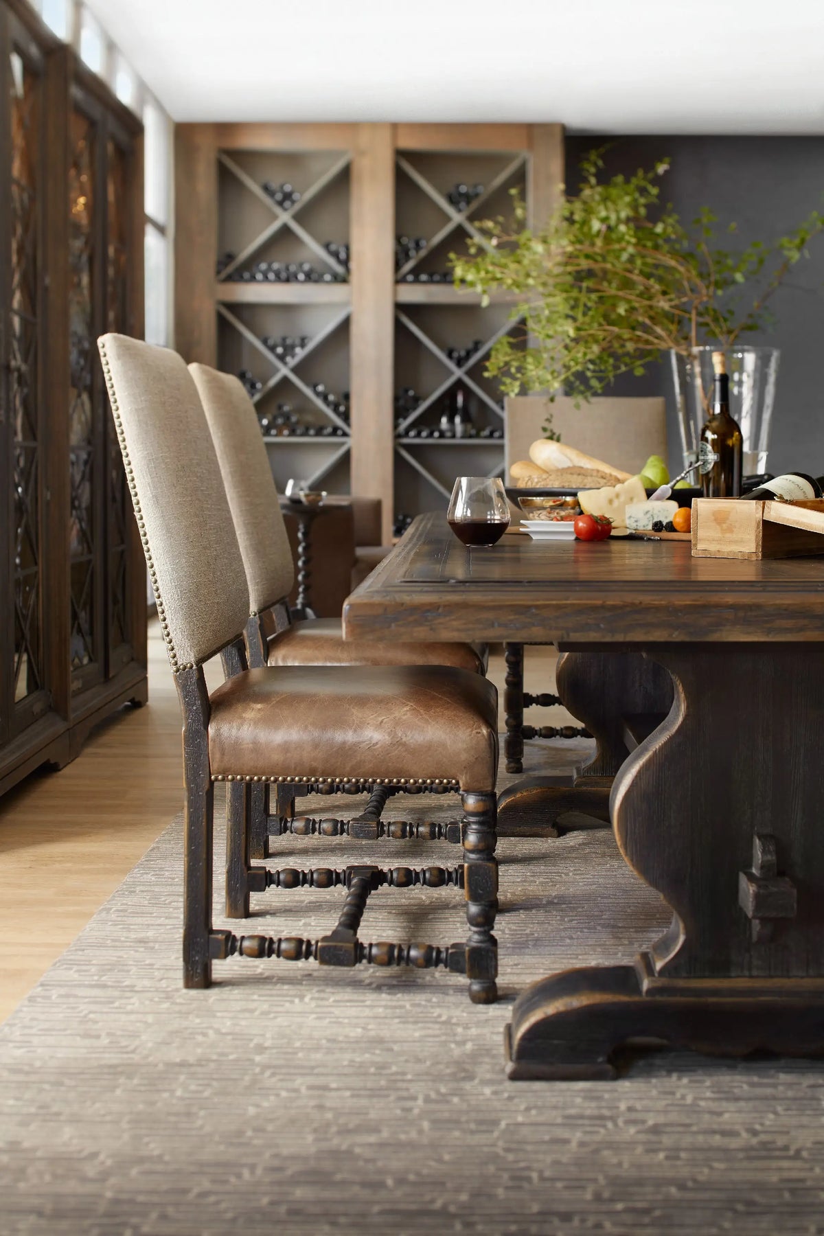 Bandera Trestle Table With Leaves
