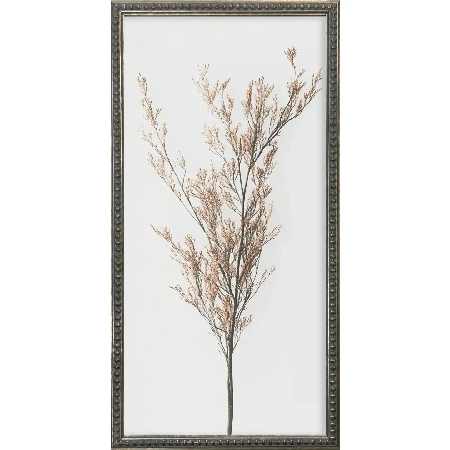 Whispy Botanicals Silver Bead Gallery Frame Art Set