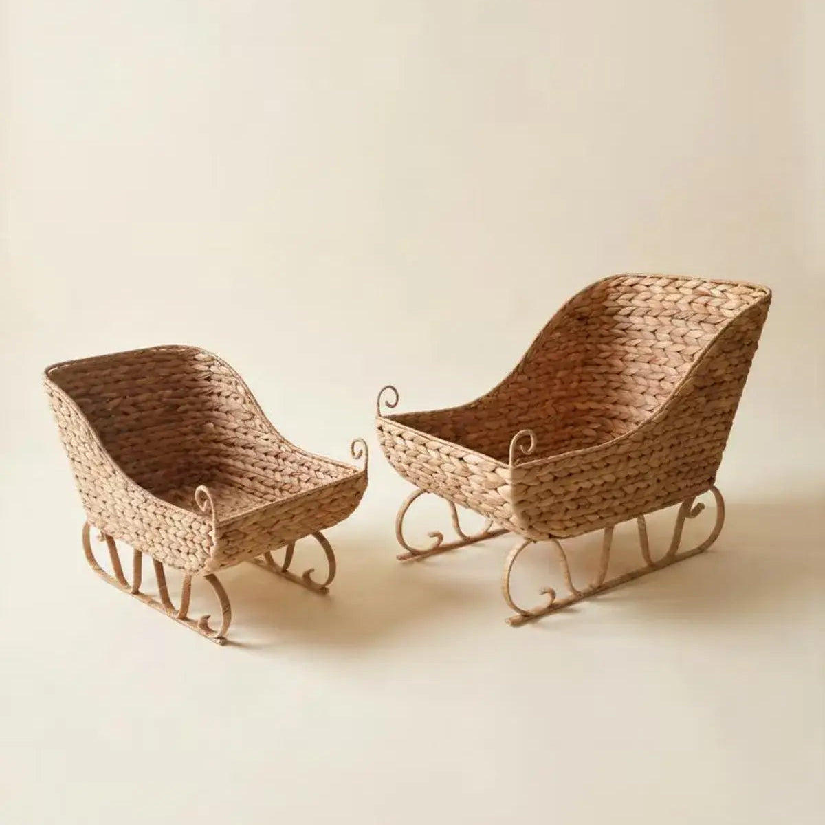 Seagrass Christmas Sleigh Set
