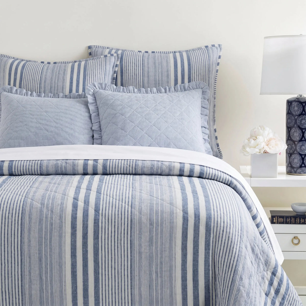 Pine Cone Hill Carolina Stripe Quilt