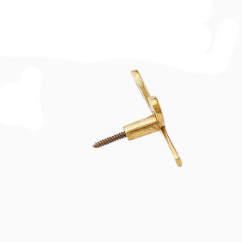 Brass Bow Wall Hook