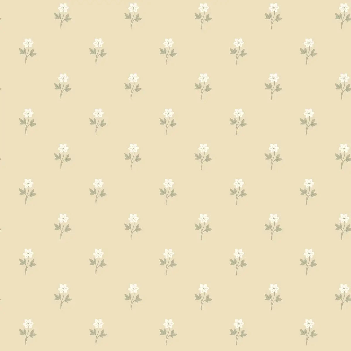 Schumacher Anemone Wallpaper