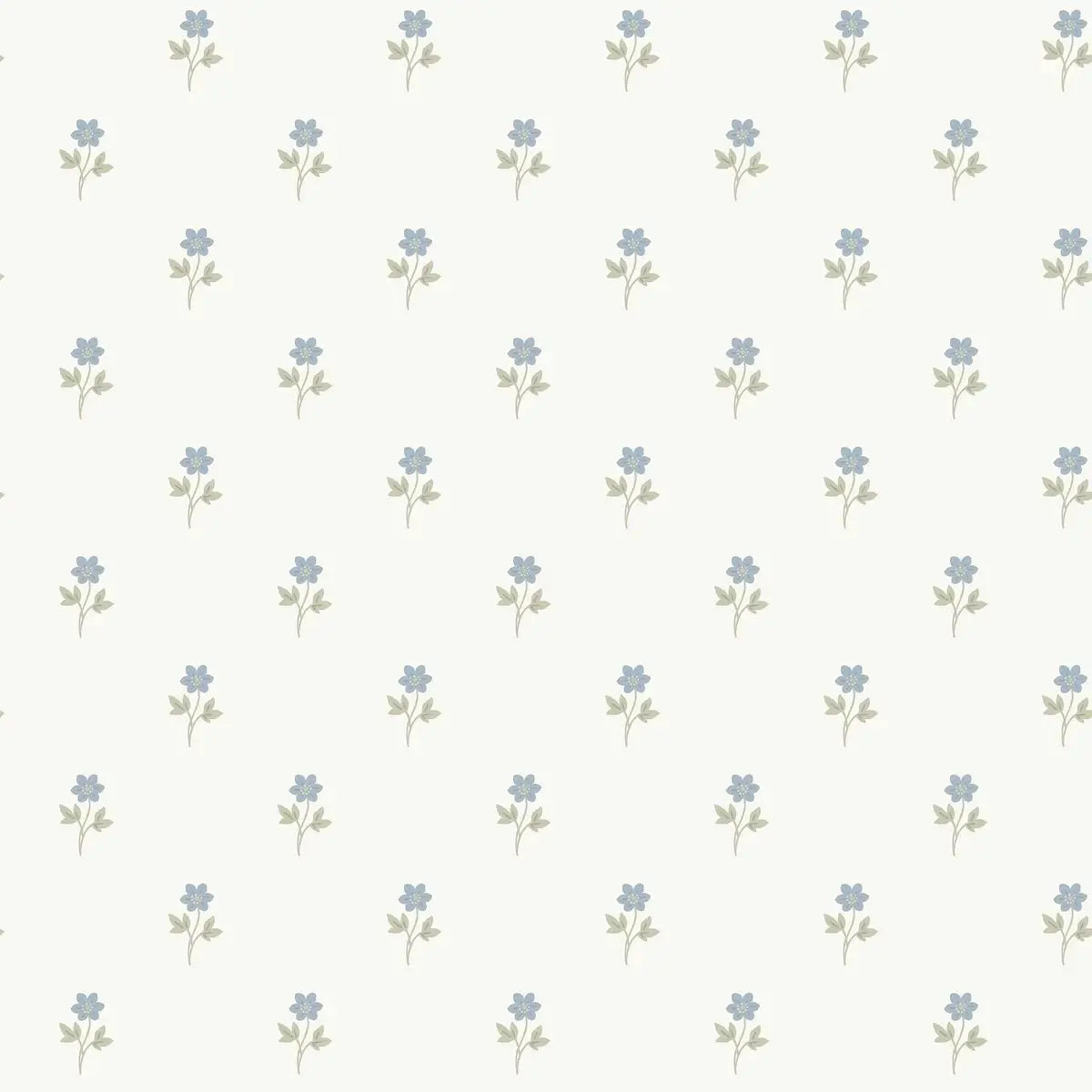 Schumacher Anemone Wallpaper