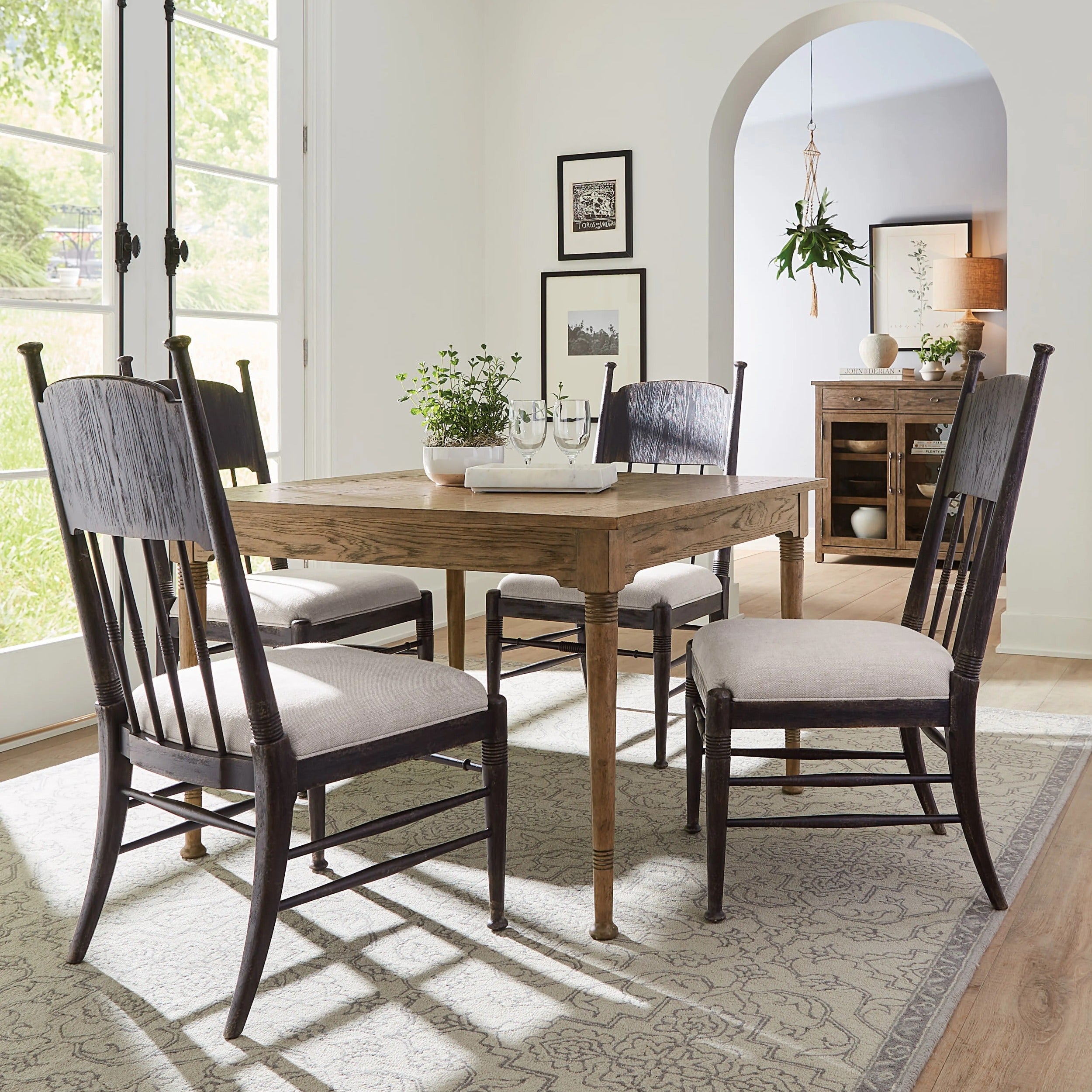 Americana Upholstered Seat Side Chair