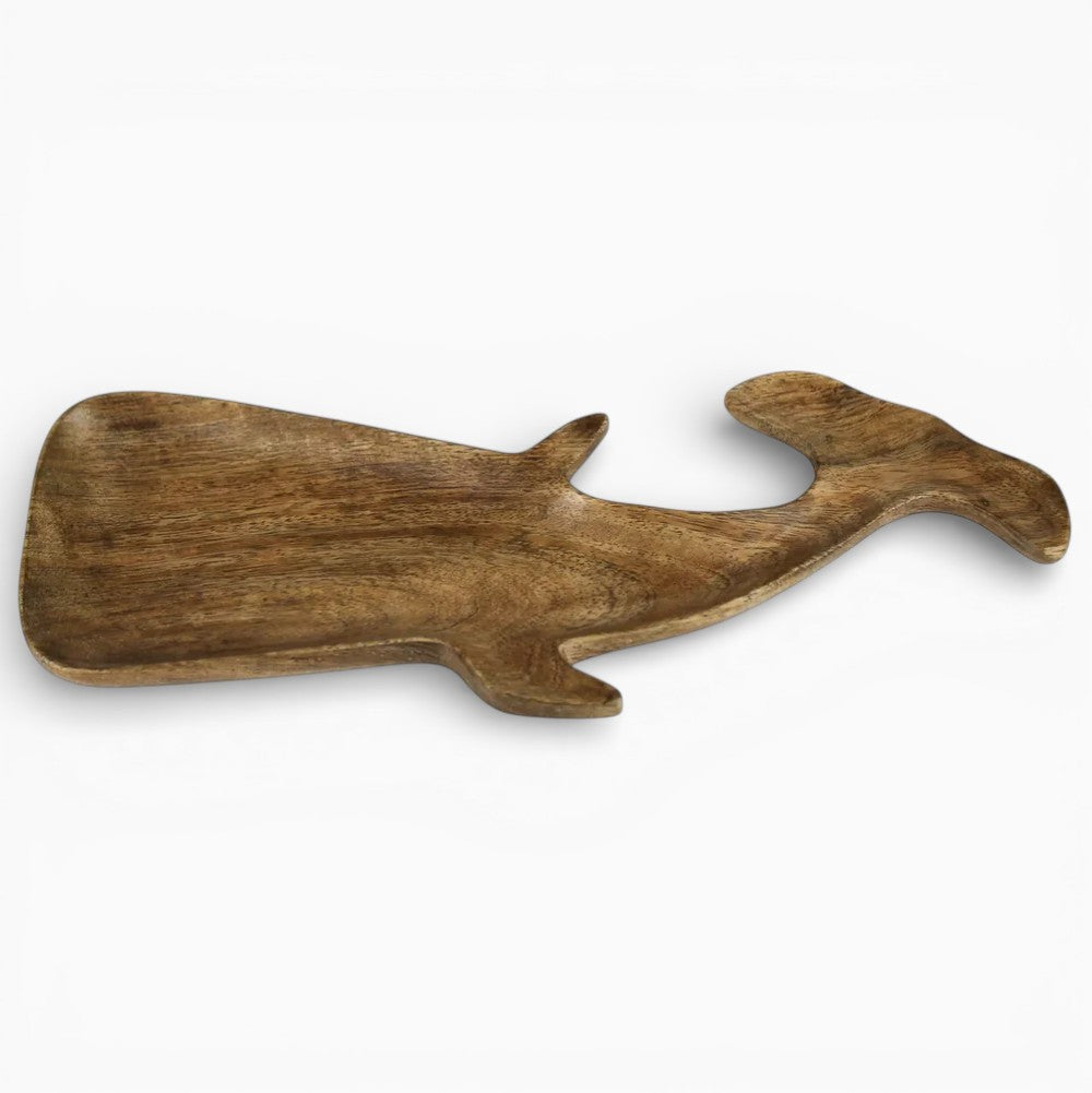 Wood Whale Dish