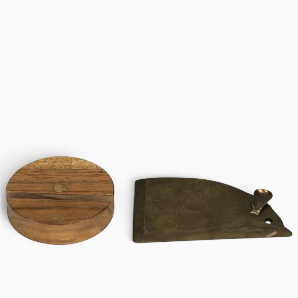 Antiqued Gold Mouse Cheese Knife