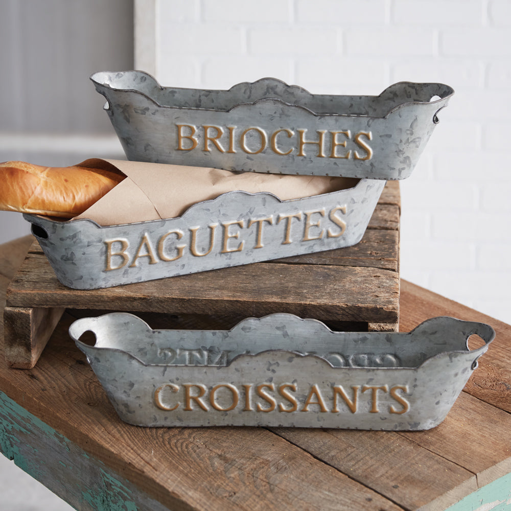 French Baguette Bin Set