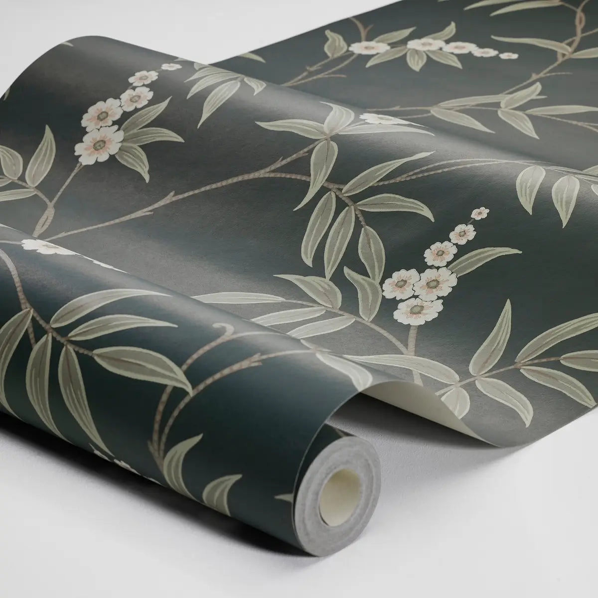 Schumacher Floral Tree Wallpaper