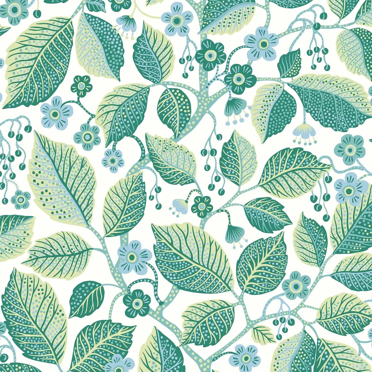 Schumacher Elm Tree Wallpaper