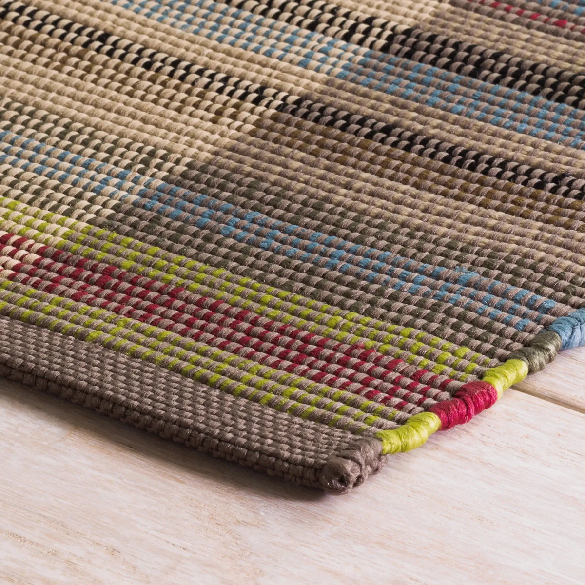 Dash & Albert Swedish Rag Handwoven Indoor/Outdoor Rug