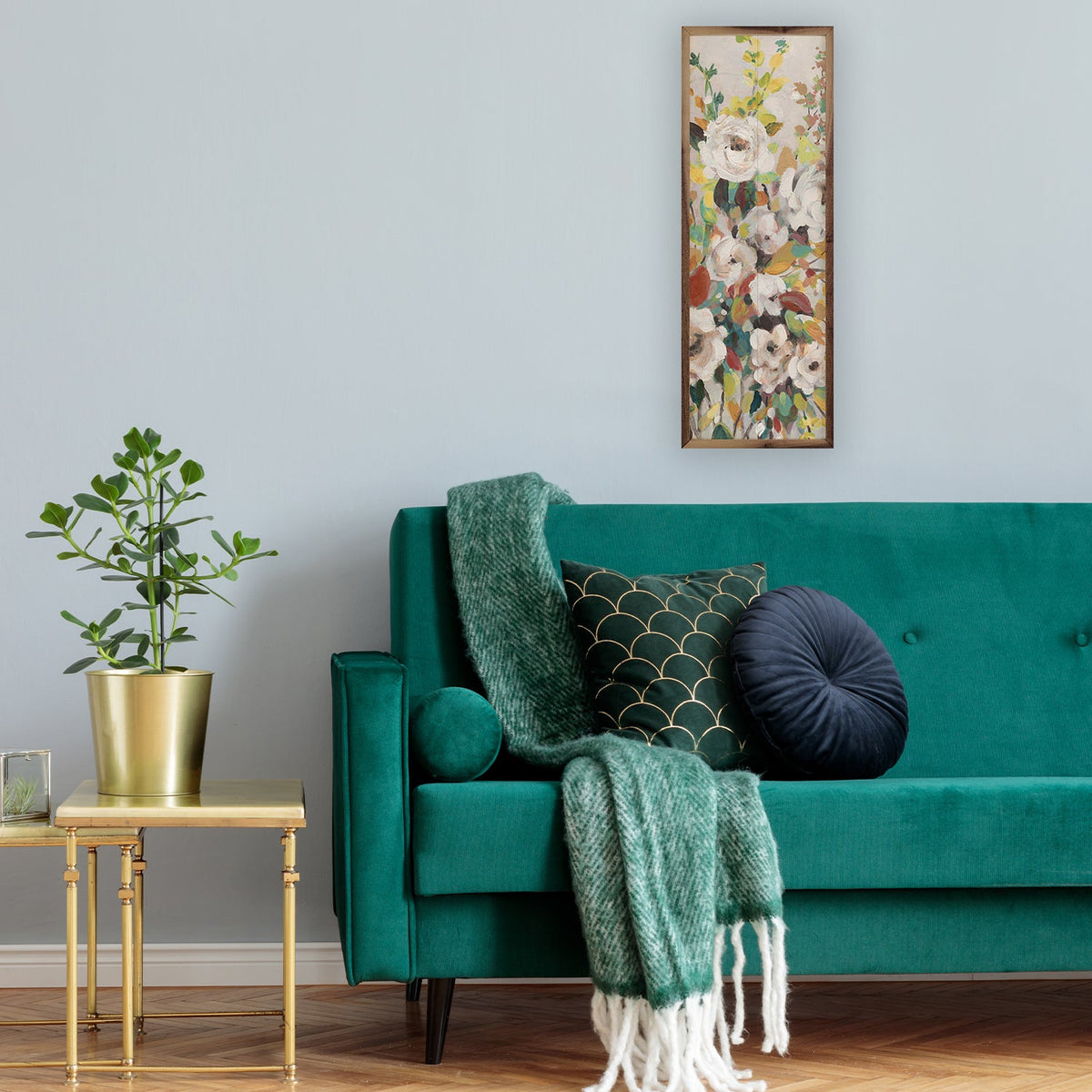 Ambience I By Carol Robinson Wood Framed Print