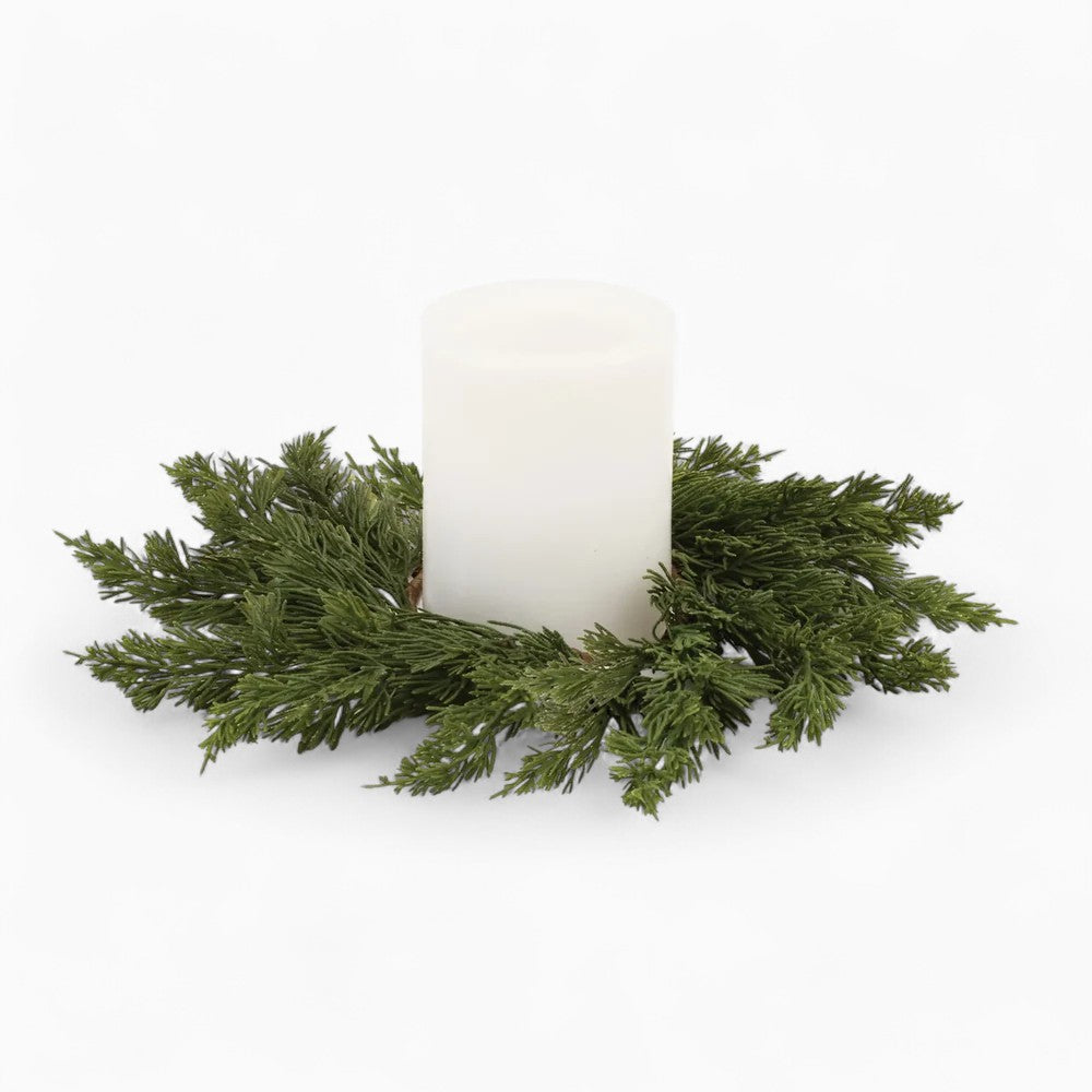 Pine Candle Ring Set