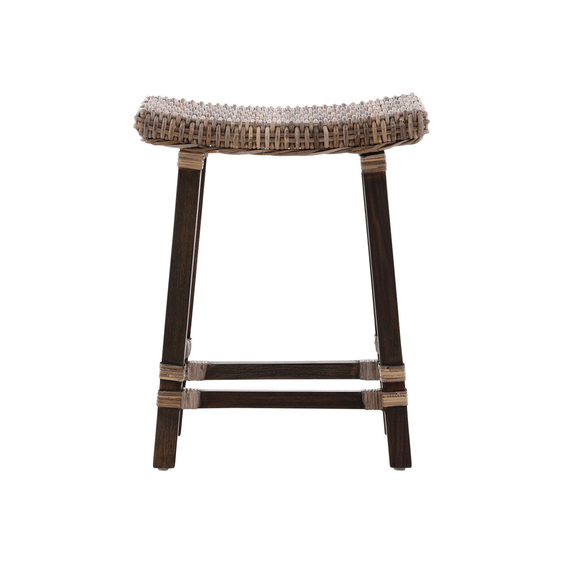 Country Woven Kubu Counter Stool