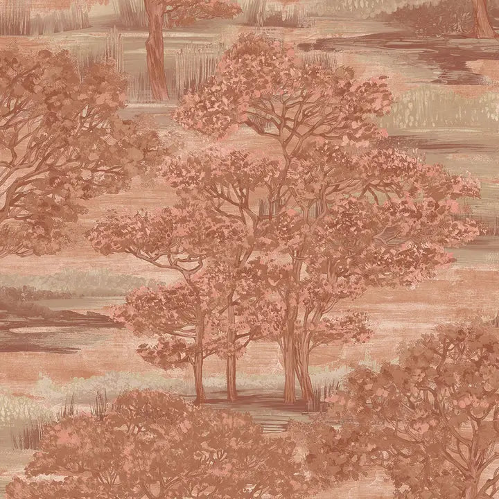 Forest Toile Peel & Stick Wallpaper