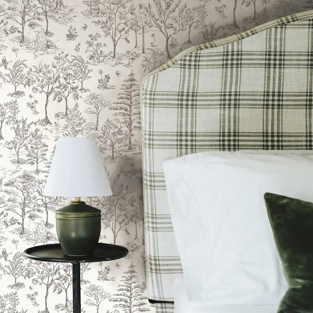 Arbor Toile Peel &  Stick Wallpaper